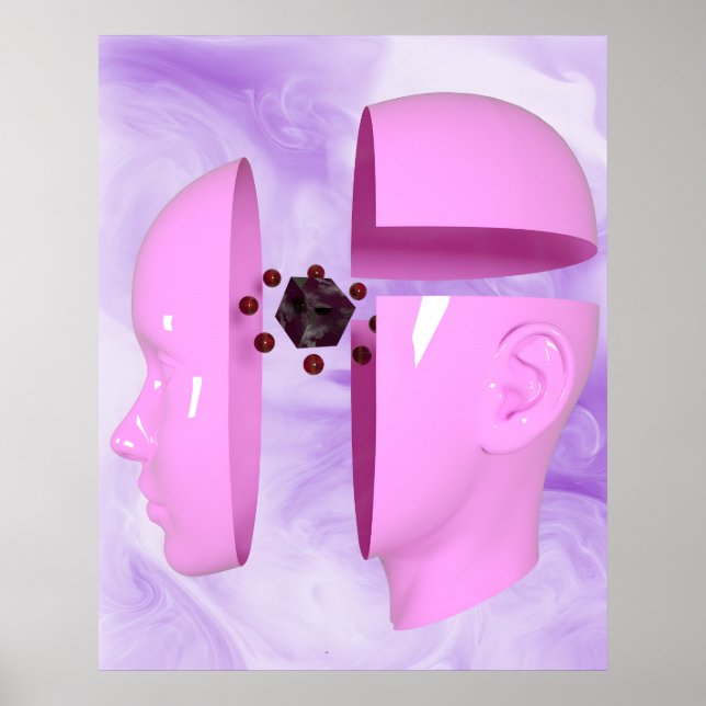 Poster Ethereal Mind, Massive Consciousness (Devant)