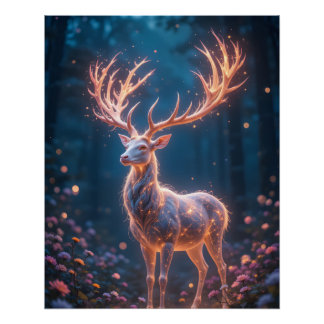 Poster Ethereal Spirit Stag