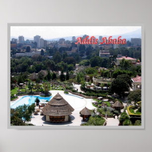 Poster Éthiopie - Addis-Abeba -
