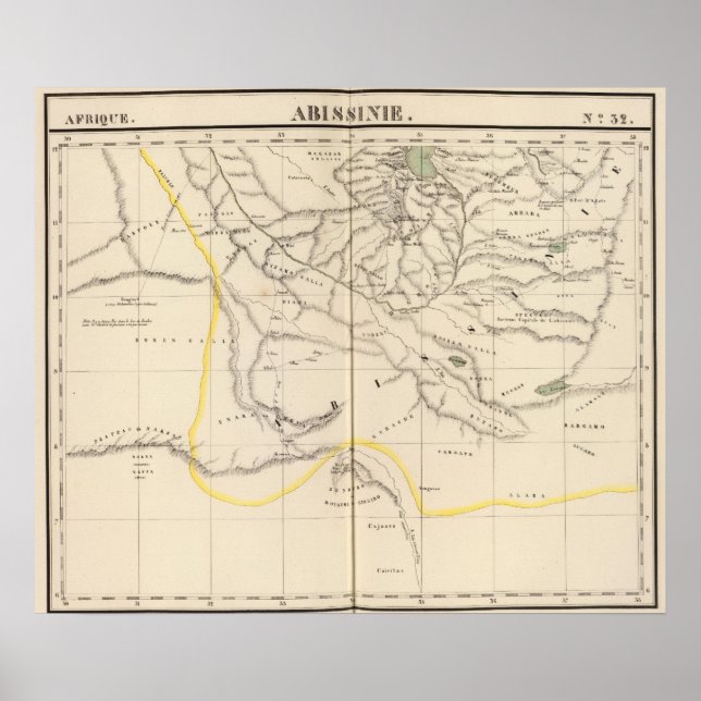 Poster Éthiopie, Afrique 32 (Devant)