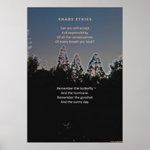Poster Éthique et l'effet de Lorenz