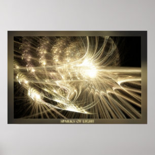 Poster Étincelles De Lumière