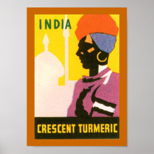 Poster Étiquette numérique (frontière)