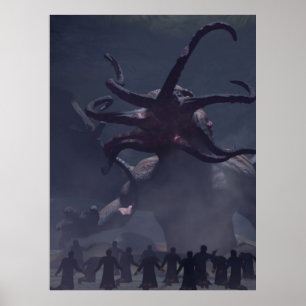 Poster Étoile de Cthulhu