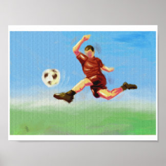 Poster Étoile de football