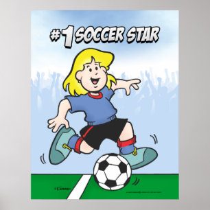 Poster Étoile de football