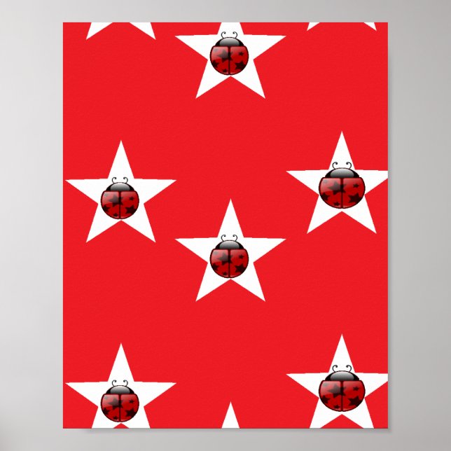 Poster étoile de Ladybug (Devant)