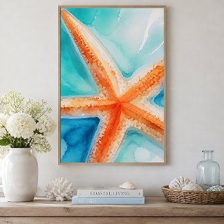 Poster Étoile de mer tropicale