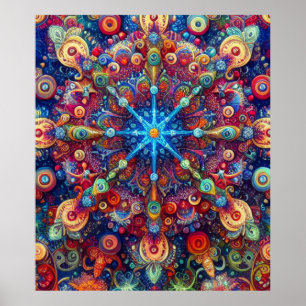 POSTER ÉTOILE DE NOËL