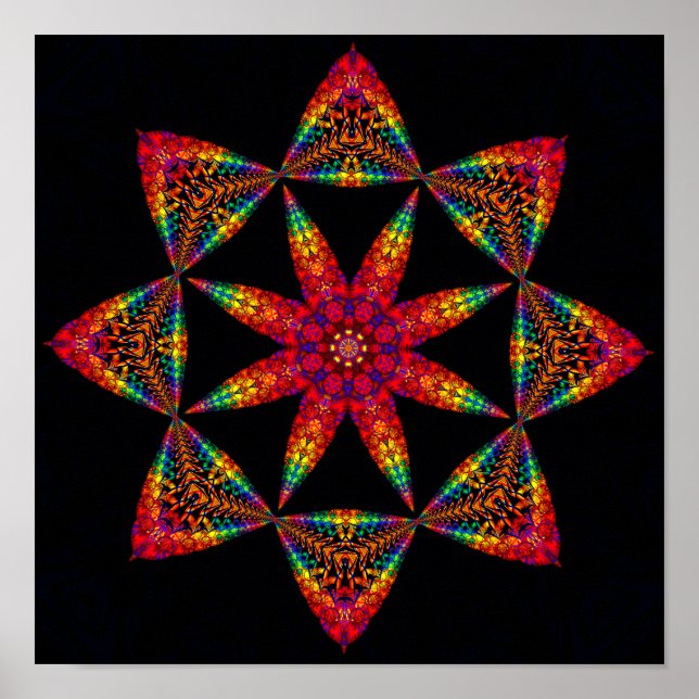 Poster Étoile de Noël (Devant)
