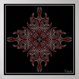 Poster Étoile polynésienne