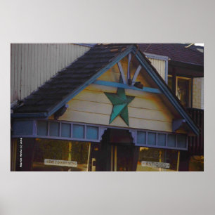 Poster Étoile verte