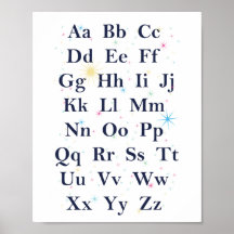 Étoiles d'alphabet