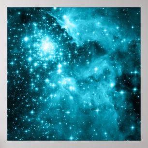 Poster Étoiles d'Aqua