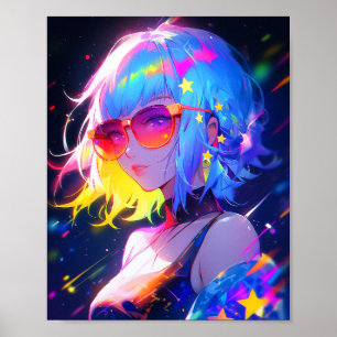 Poster Étoiles de fille Anime