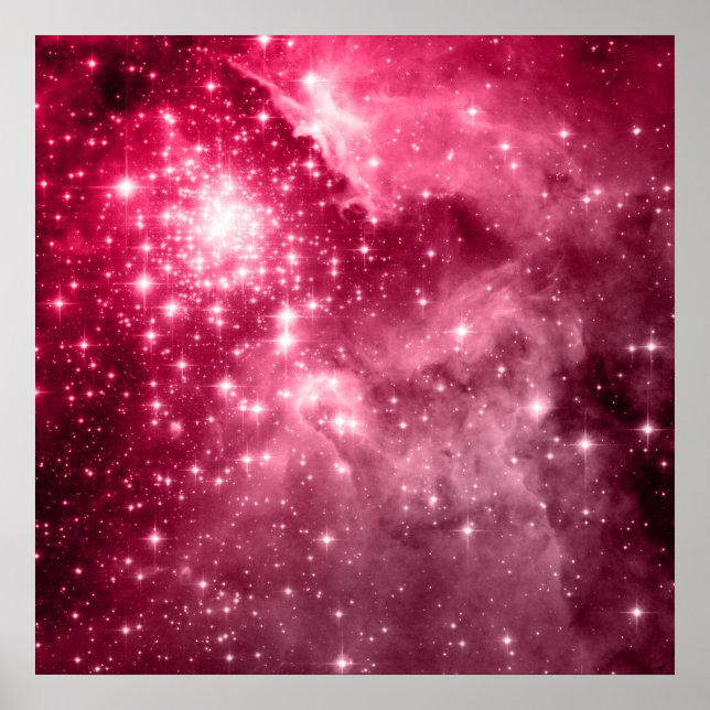 Poster Etoiles de framboise (Devant)