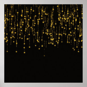 Poster Étoiles d'or
