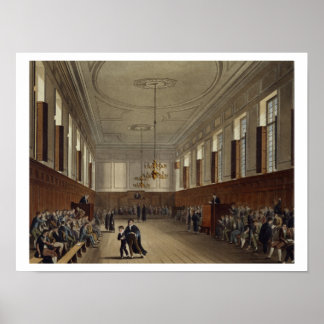 Poster Eton School Room, de "History of Eton College",