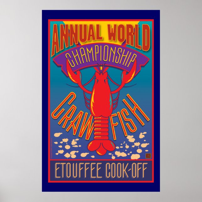 Poster Etouffee Cook-Off-Poster (Devant)