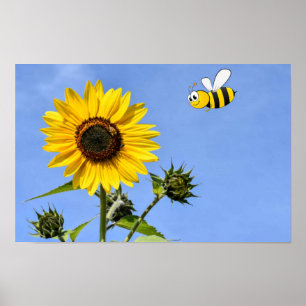 Poster Être Heureux.