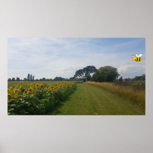 Poster Être Heureux.