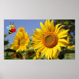 Poster Être Heureux.