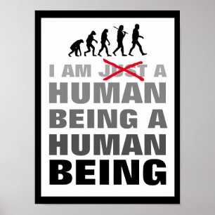 Poster Être humain
