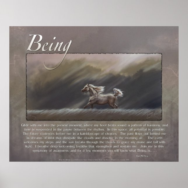 Poster Être inspirant (Devant)