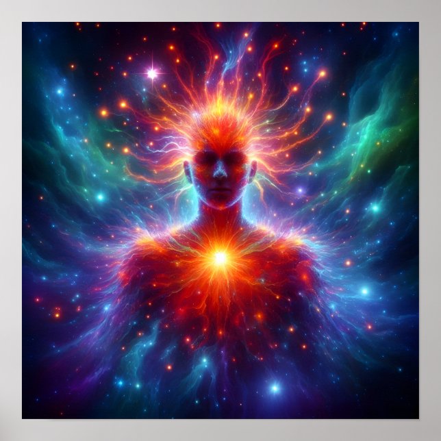 Poster Etre lumière - Elle (Devant)