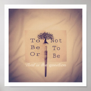 Poster Être ou ne pas être