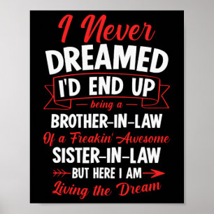 Poster Être Un Frère D'Une Fantastique Siste De Freakin