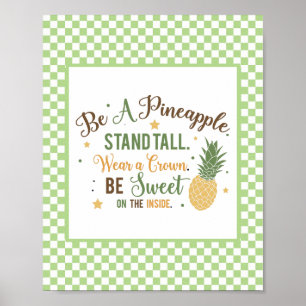 Poster Être un mot d'ananas