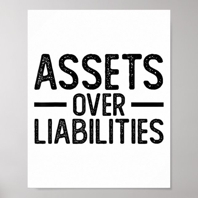 Poster Ets Over Liabilities _ Funny Accountant _ Motivati (Devant)