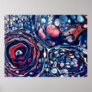 Poster Étude Abstraite des couleurs 336,