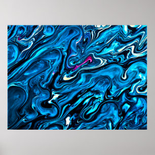 Poster Étude Abstraite des couleurs 352,