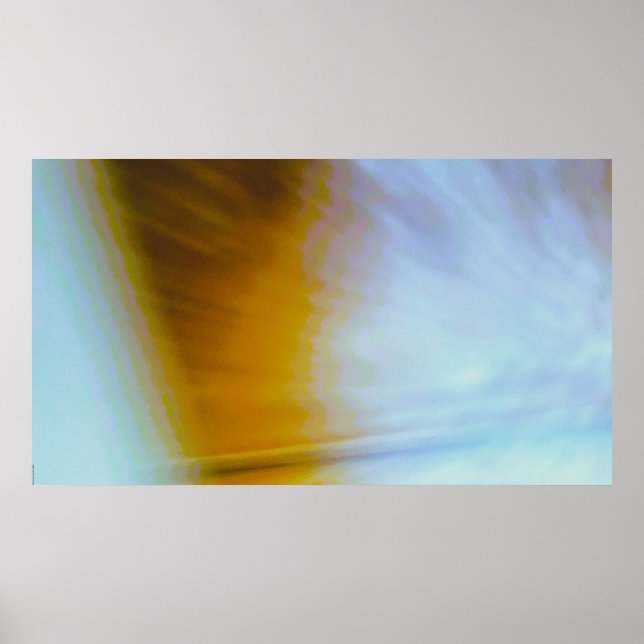 Poster Étude Abstraite des couleurs 510, (Devant)