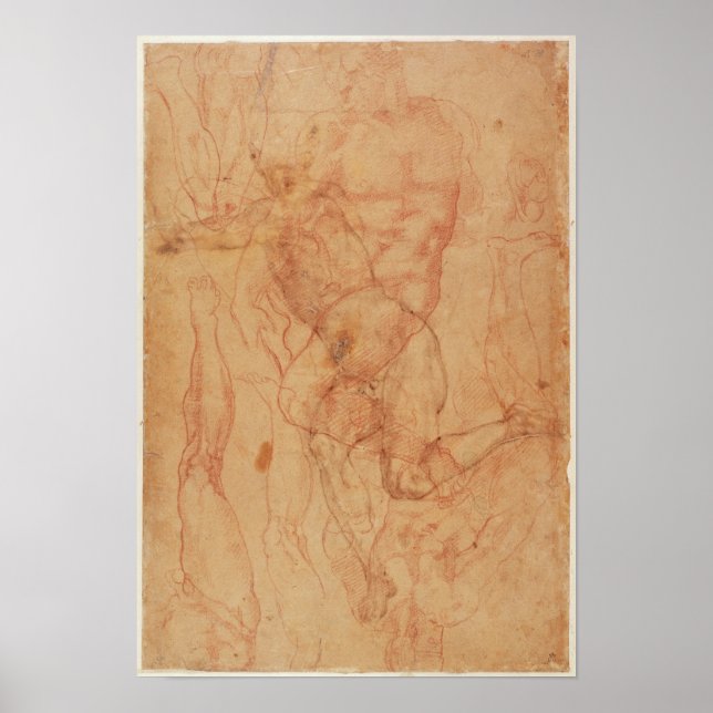 Poster Étude de la figure (Devant)