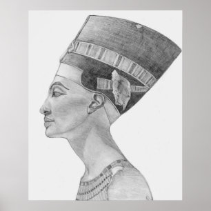 Poster étude de nefertiti