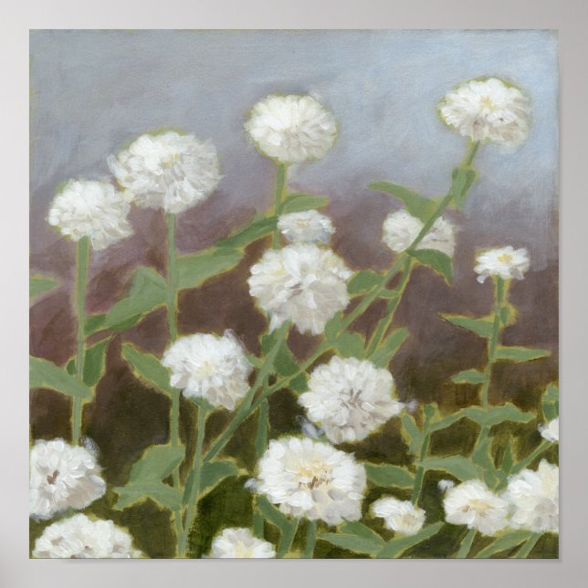 Poster Étude du jardin botanique I (Devant)