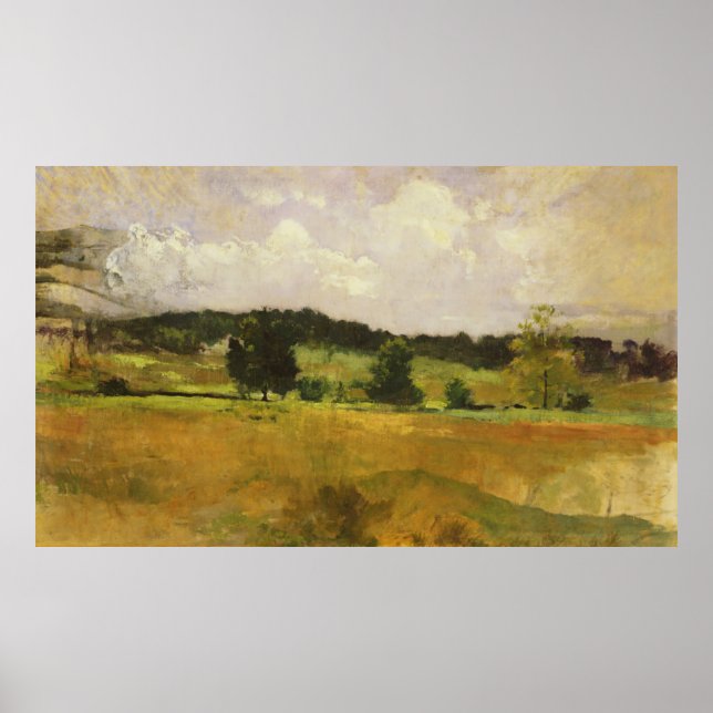 Poster Étude du paysage (Devant)