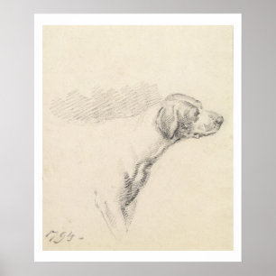 Poster Étude d'une livre, 1794 (crayon sur papier)