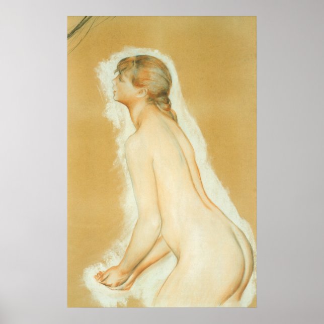 Poster Etude pour "Les Grandes Baignoires" de Pierre Reno (Devant)