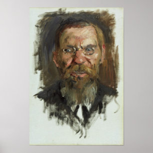 Poster Étude pour un portrait de professeur Dr. Eduard