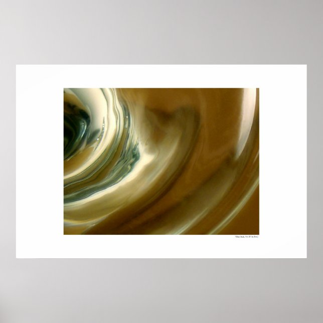 Poster Étude sur le verre, no 09 (Devant)