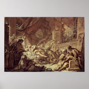 Poster Étude sur une scène pénitentiaire