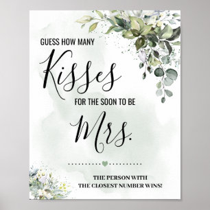 Poster Eucalyptus Combien de baisers pour bientôt être si