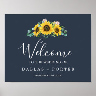 Poster Eucalyptus de tournesol russe   Bienvenue au Maria