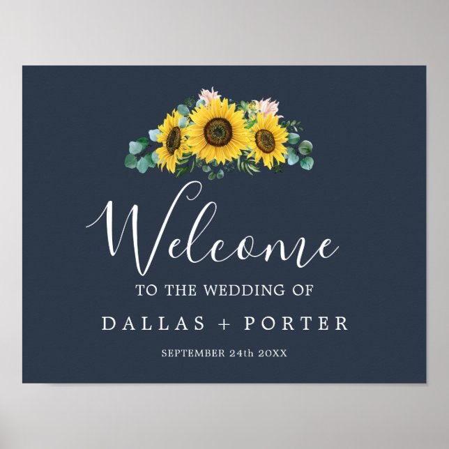 Poster Eucalyptus de tournesol russe | Bienvenue au Maria (Devant)