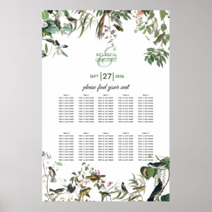 Poster Eucalyptus Feuille Mariage de verdure