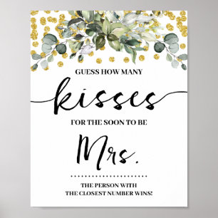 Poster Eucalyptus Gold Combien de baisers pour Mme Game S